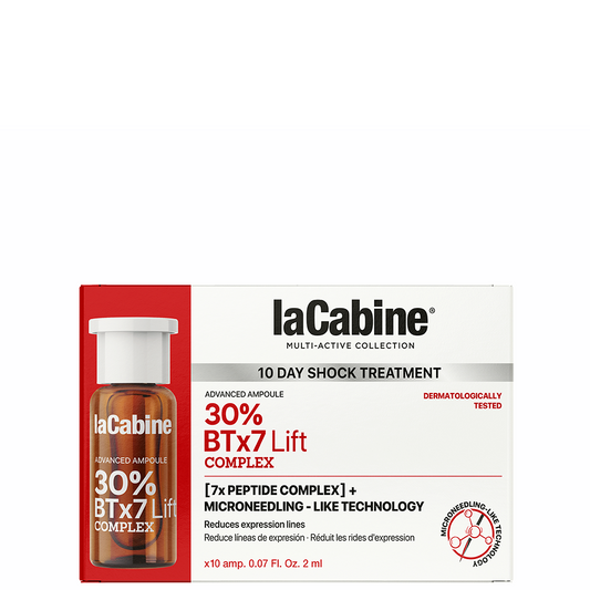 Шок ампули за лице с ботокс и лифтинг ефект със 7 вида пептида и био спикули  10 бр. х 2 мл